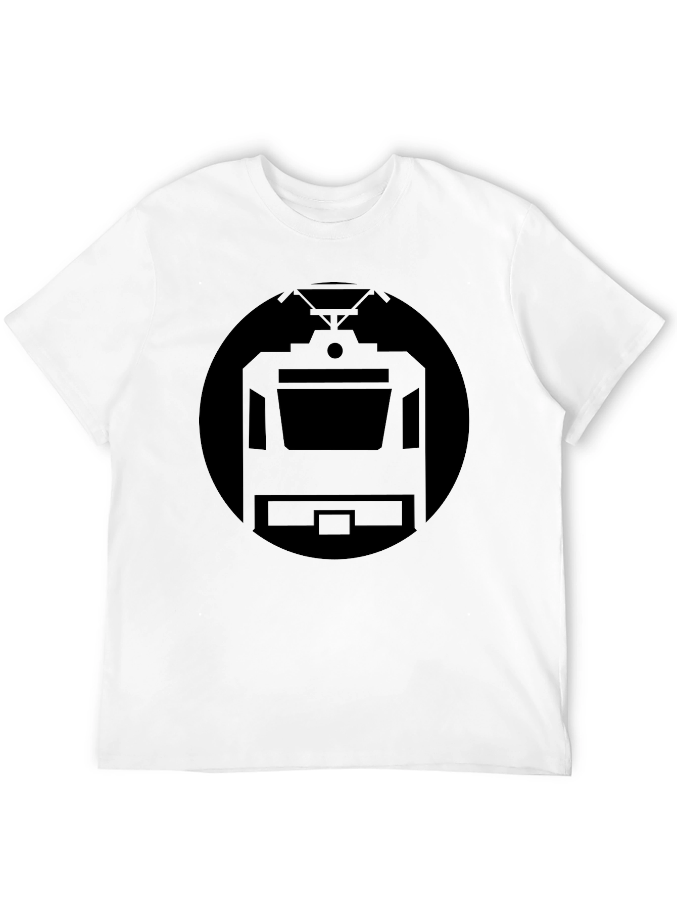 Black Train Graphic Tee