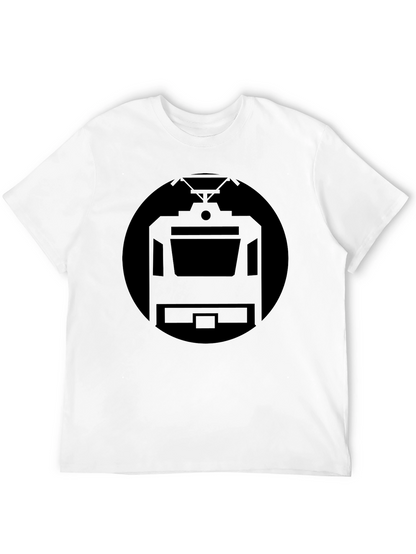 Black Train Graphic Tee