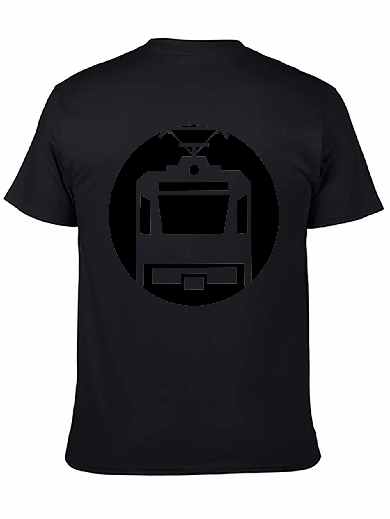 Black Train Graphic Tee
