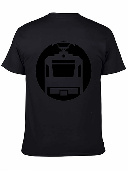Black Train Graphic Tee