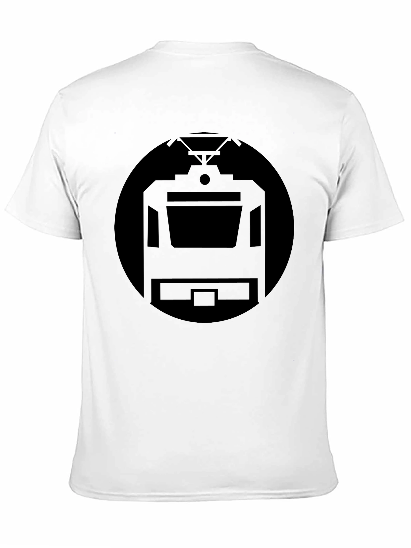 Black Train Graphic Tee