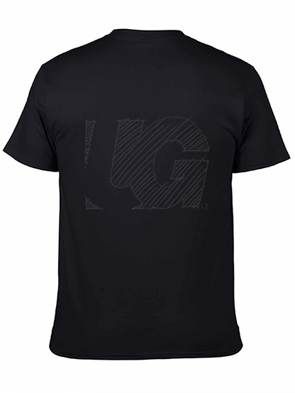 Black Graphic Tee - Understated Style
