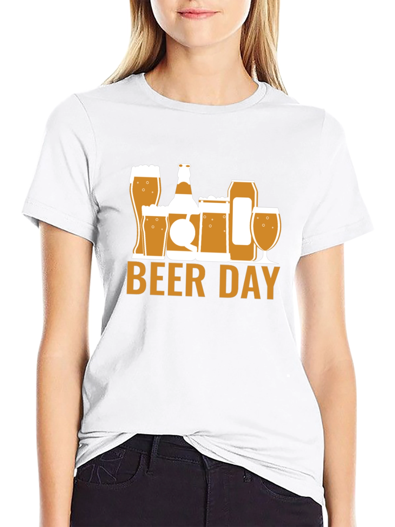 Beer Day Graphic Tee - Party Shirt