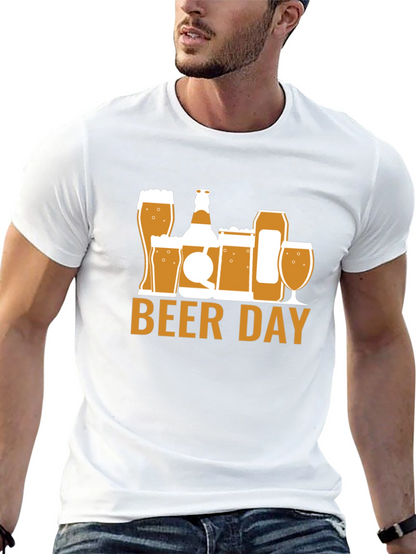 Beer Day Graphic Tee - Party Shirt