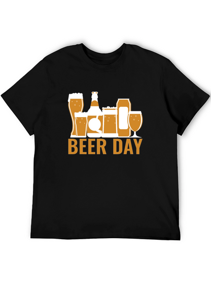 Beer Day Graphic Tee - Party Shirt