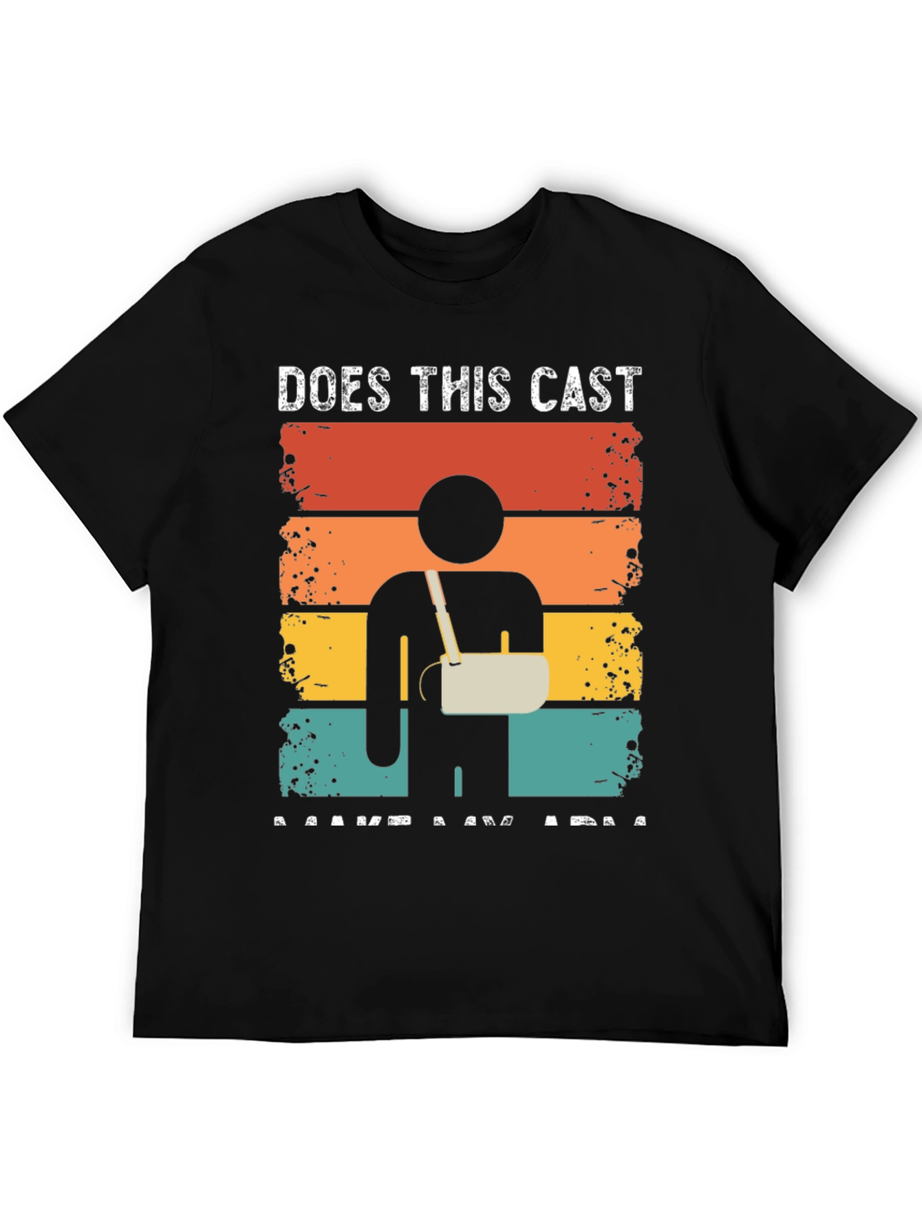 Funny Broken Arm Cast T-Shirt
