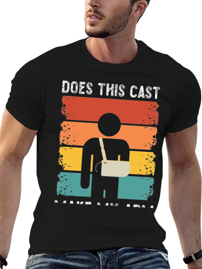 Funny Broken Arm Cast T-Shirt
