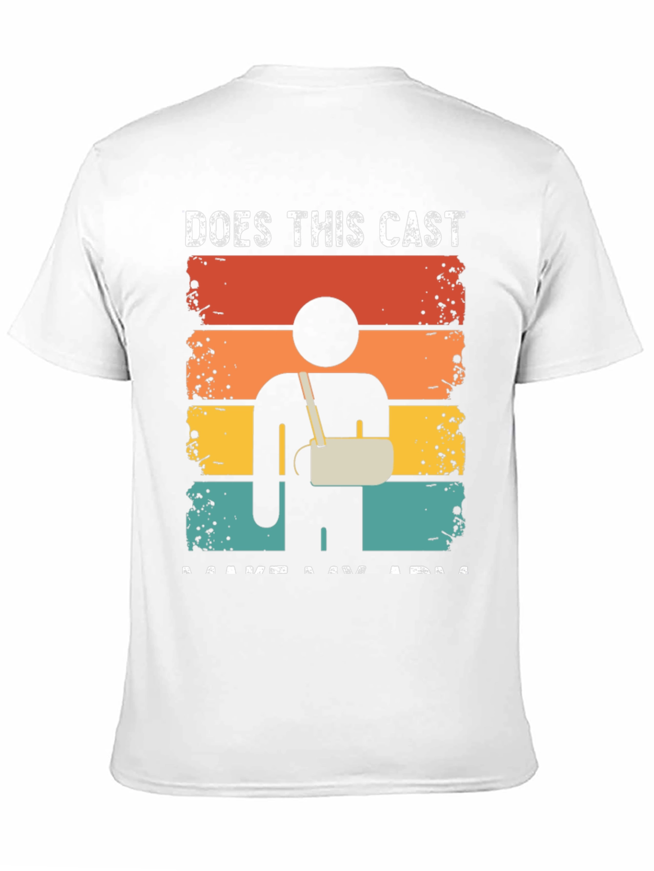 Funny Broken Arm Cast T-Shirt