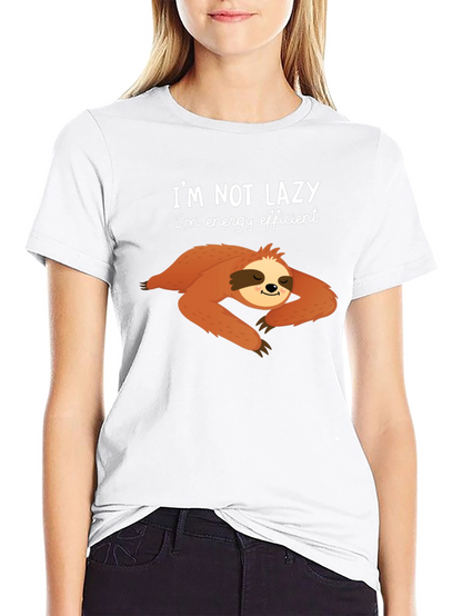 Im Not Lazy T-Shirt - Sloth Design