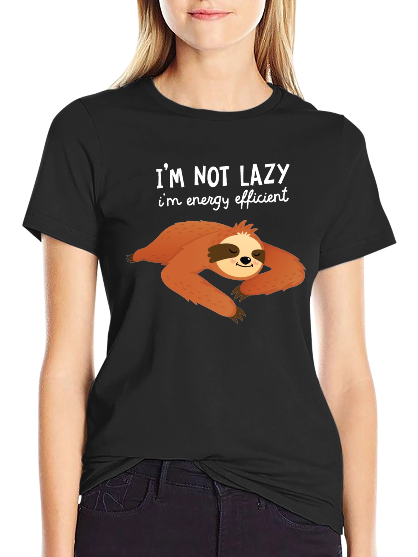 Im Not Lazy T-Shirt - Sloth Design
