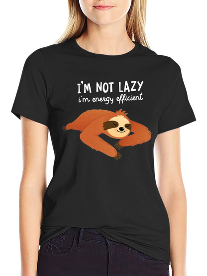 Im Not Lazy T-Shirt - Sloth Design