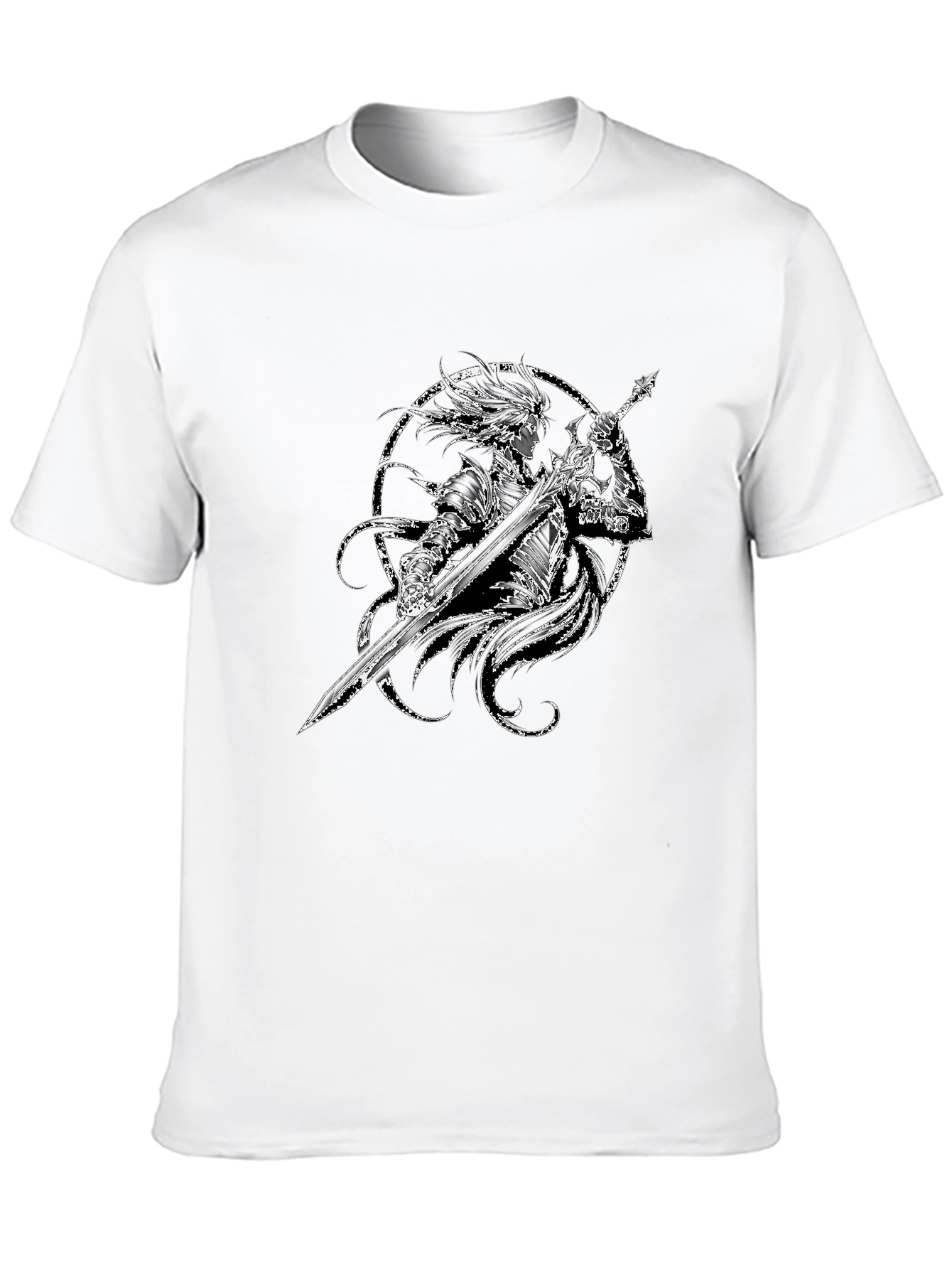 Warrior Graphic Black T-Shirt