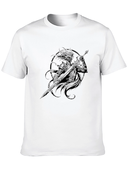 Warrior Graphic Black T-Shirt
