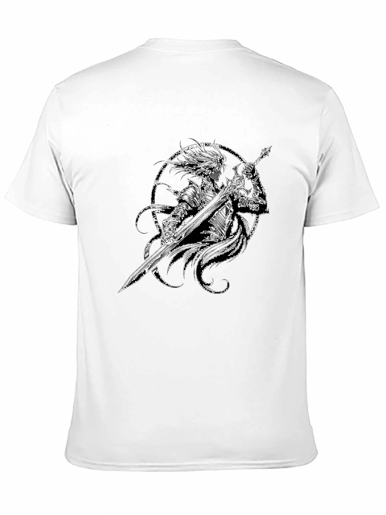 Warrior Graphic Black T-Shirt