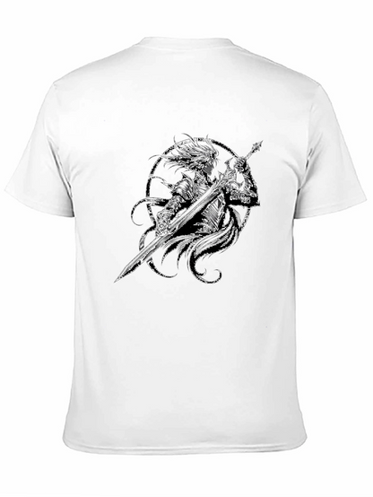 Warrior Graphic Black T-Shirt