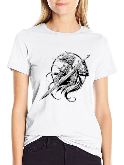 Warrior Graphic Black T-Shirt