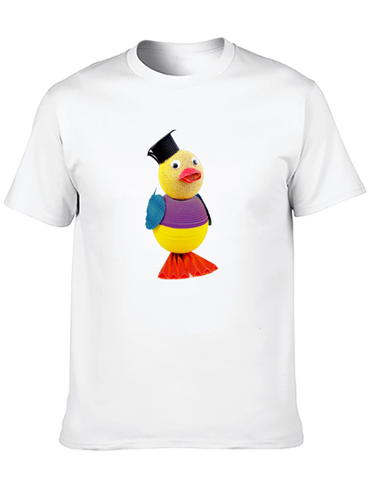 Whimsical Bird Tee - Quirky Style