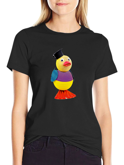 Whimsical Bird Tee - Quirky Style