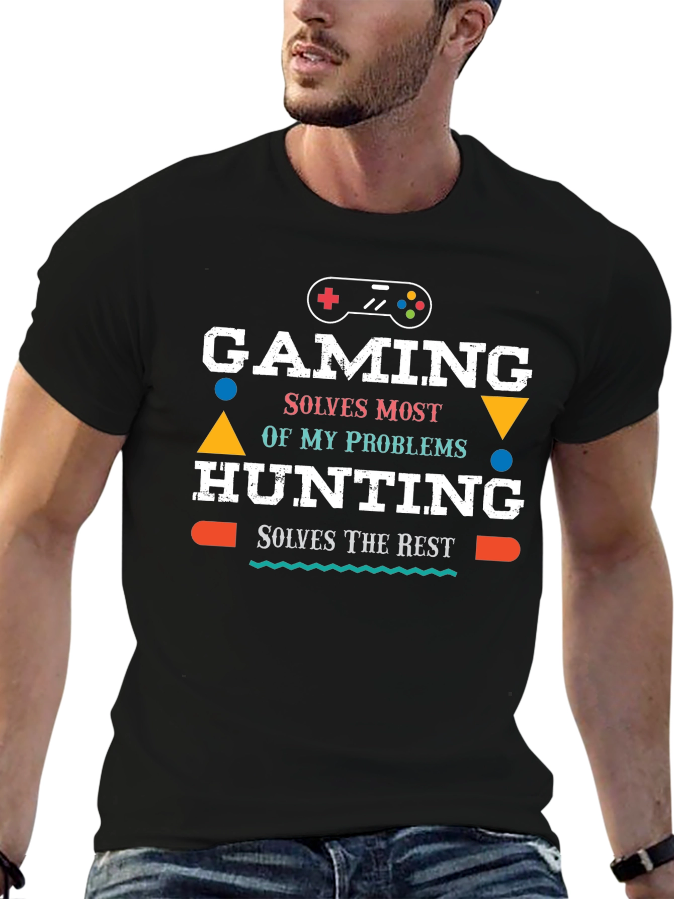 Gaming & Hunting T-Shirt - Problem Solver Tee