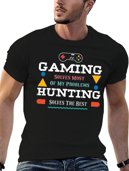 Gaming & Hunting T-Shirt - Problem Solver Tee