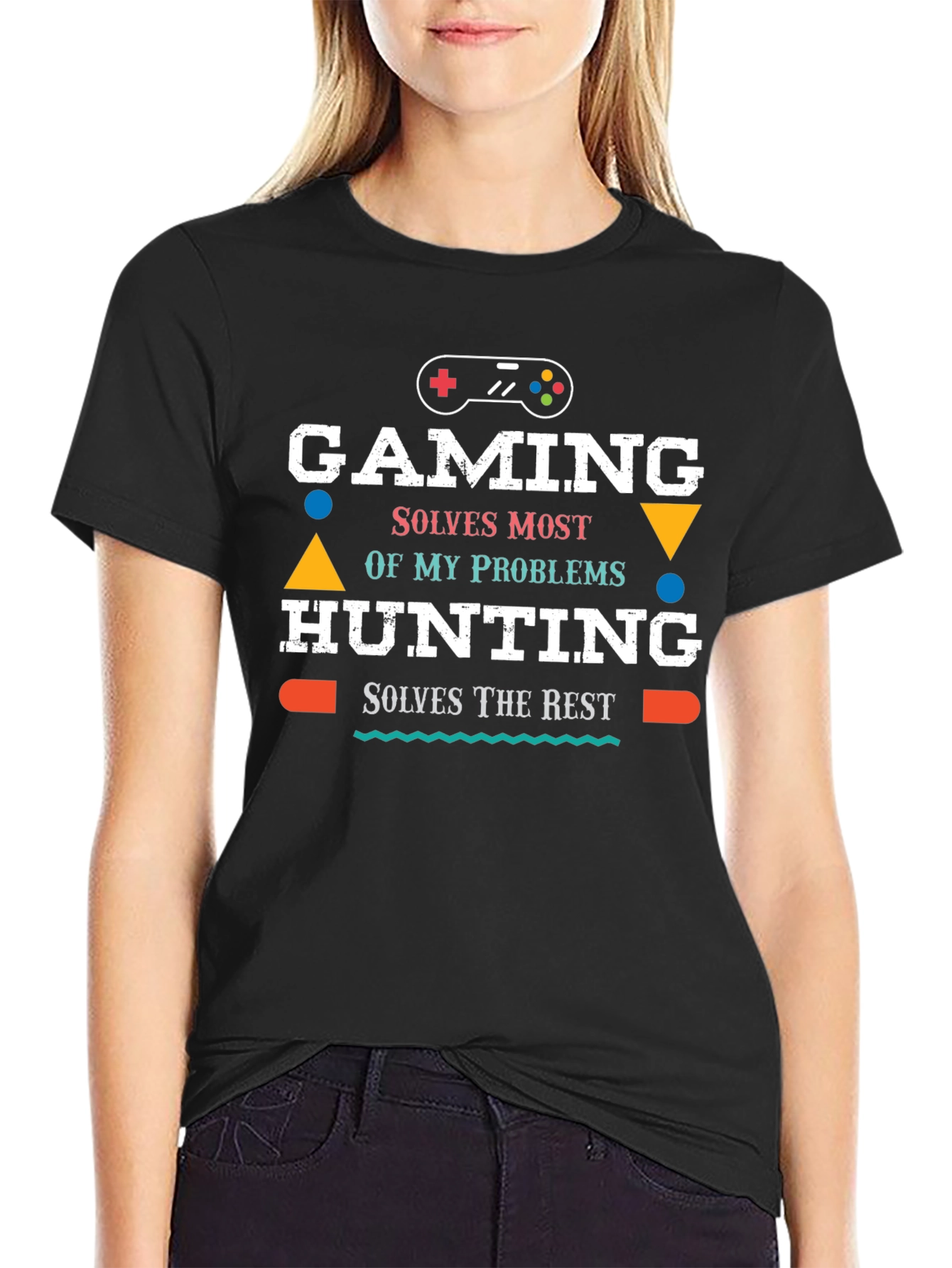 Gaming & Hunting T-Shirt - Problem Solver Tee