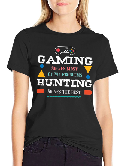 Gaming & Hunting T-Shirt - Problem Solver Tee