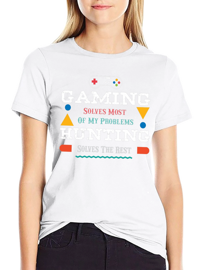 Gaming & Hunting T-Shirt - Problem Solver Tee