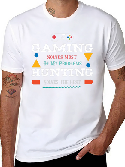 Gaming & Hunting T-Shirt - Problem Solver Tee