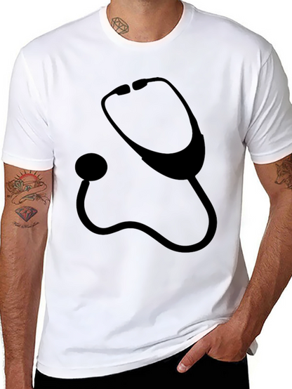 Stethoscope Graphic Tee - Medical Professional Shirt