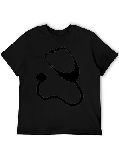 Stethoscope Graphic Tee - Medical Professional Shirt