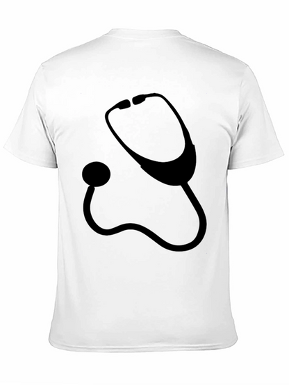 Stethoscope Graphic Tee - Medical Professional Shirt