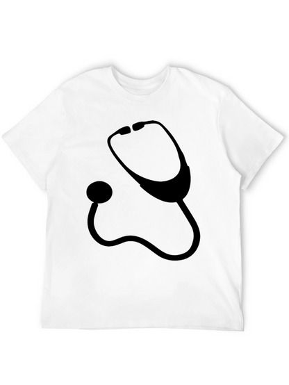 Stethoscope Graphic Tee - Medical Professional Shirt