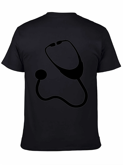 Stethoscope Graphic Tee - Medical Professional Shirt
