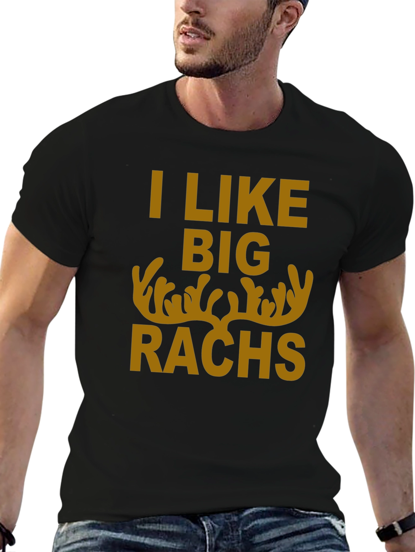 I Like Big Racks Deer Hunting T-Shirt
