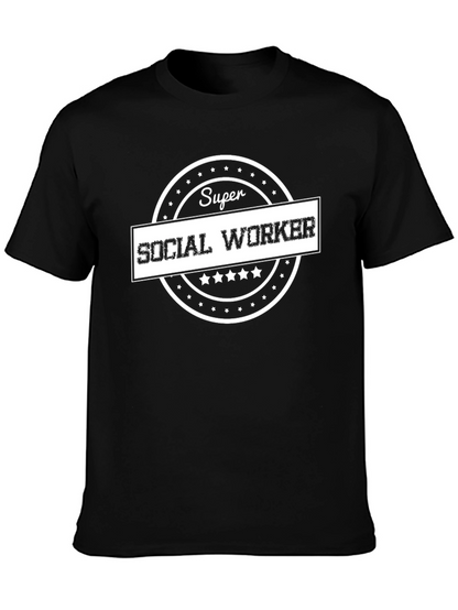 Super Social Worker Graphic Tee - Unisex