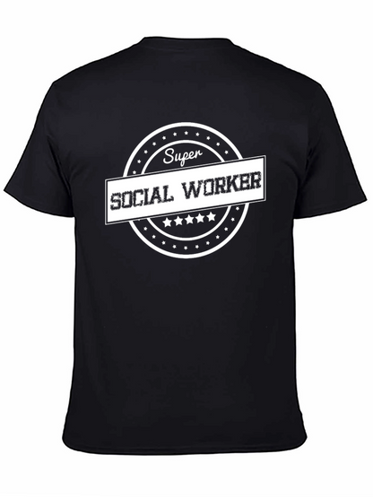 Super Social Worker Graphic Tee - Unisex