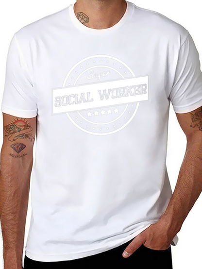 Super Social Worker Graphic Tee - Unisex