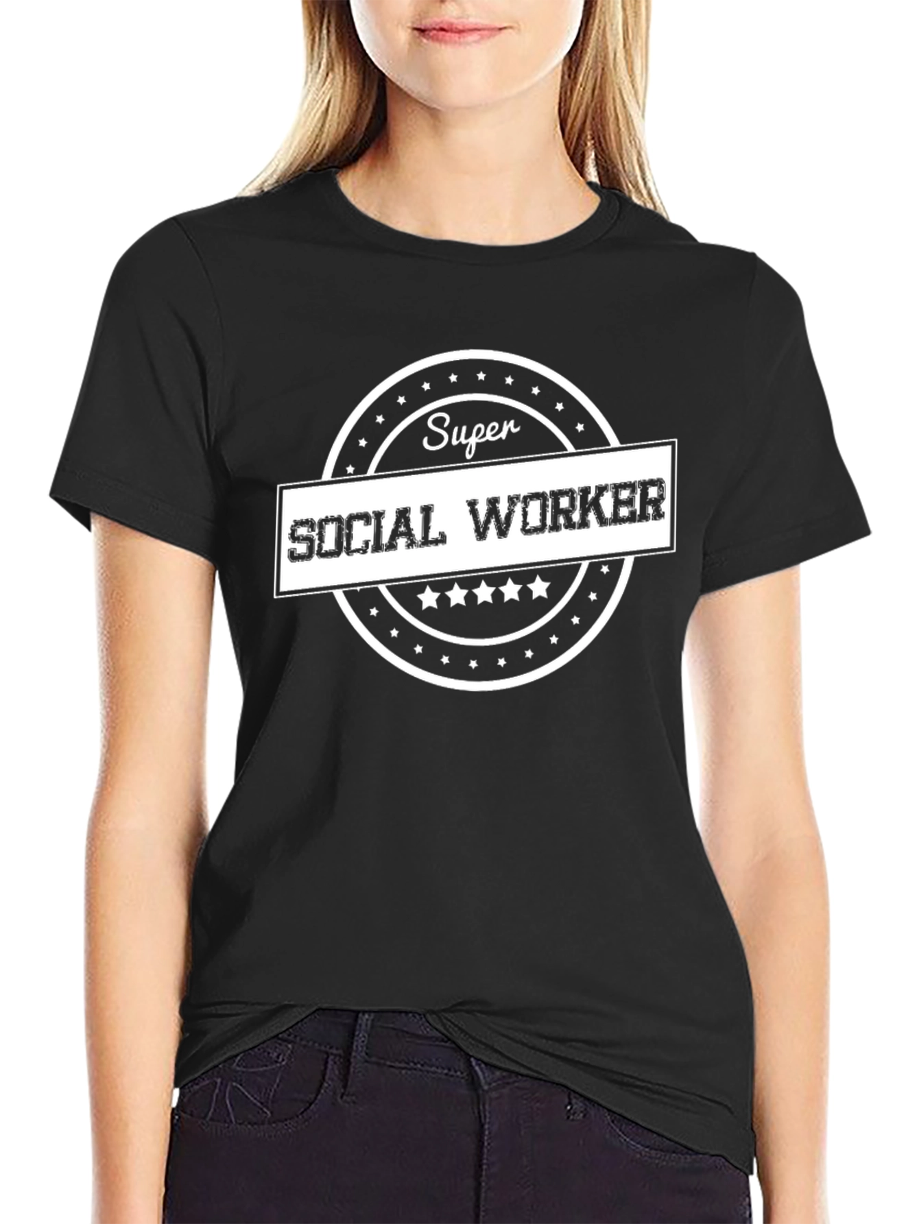 Super Social Worker Graphic Tee - Unisex