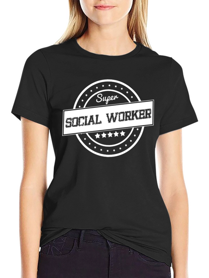 Super Social Worker Graphic Tee - Unisex
