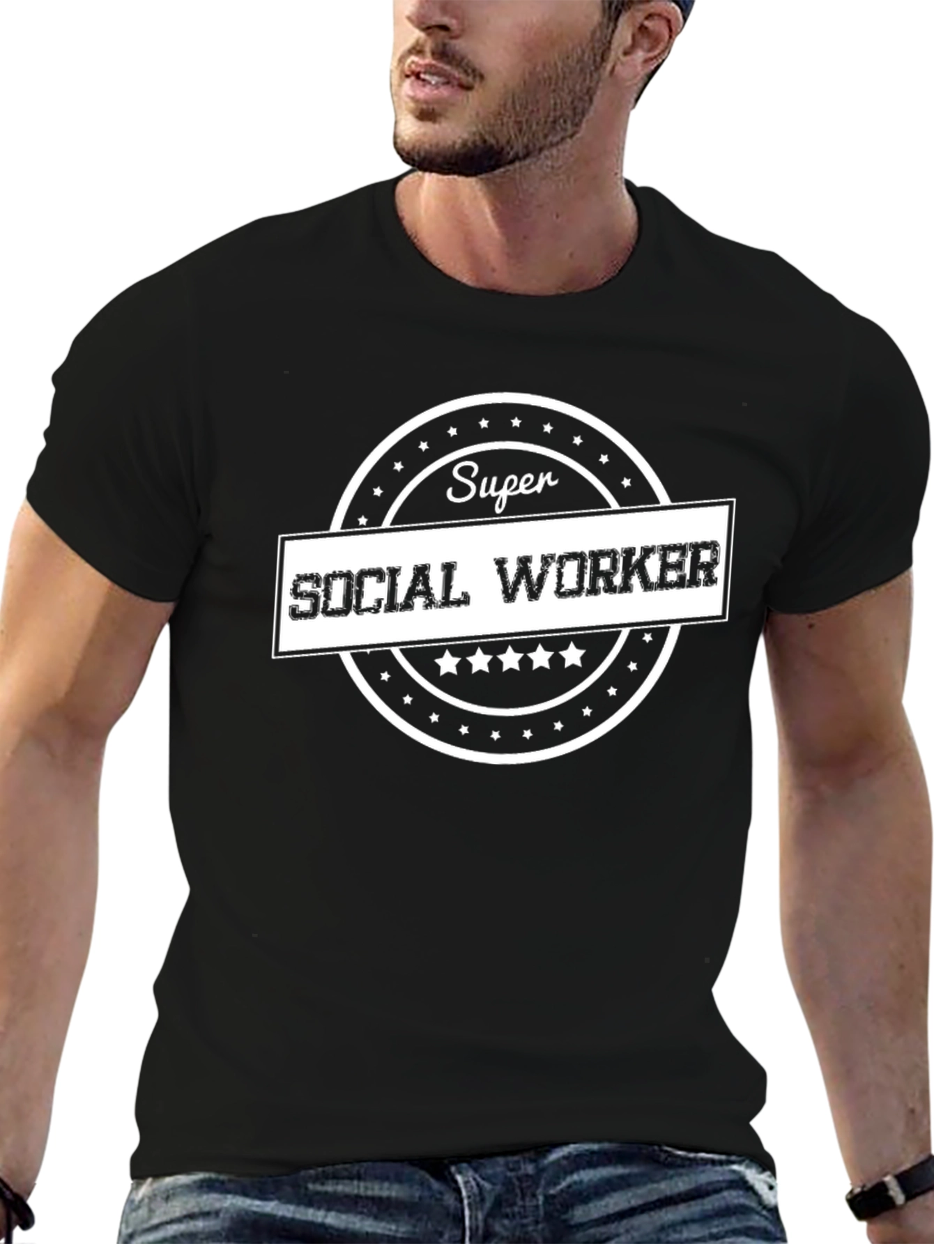 Super Social Worker Graphic Tee - Unisex
