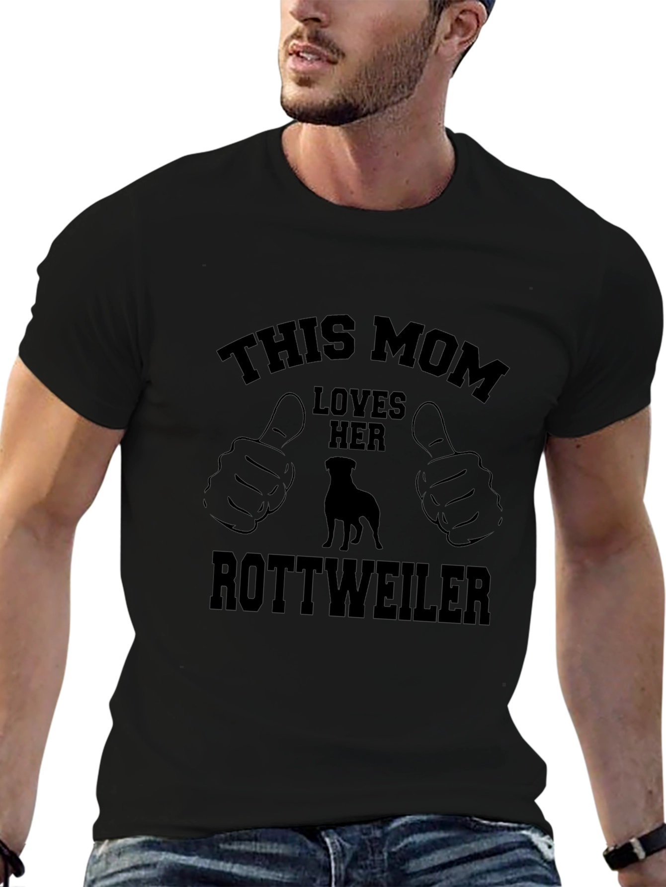 Rottweiler Mom T-Shirt - Dog Lover Tee