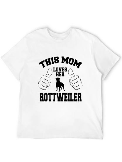 Rottweiler Mom T-Shirt - Dog Lover Tee