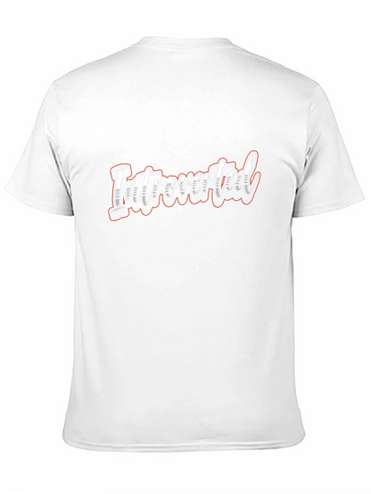 Introverted T-Shirt - Soft Cotton Blend Casual Tee