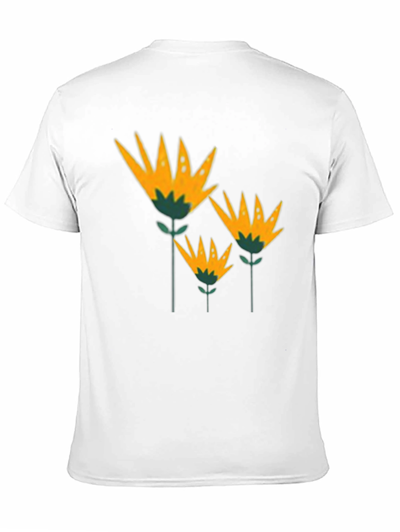 Floral T-Shirt - Stylish Botanical Design