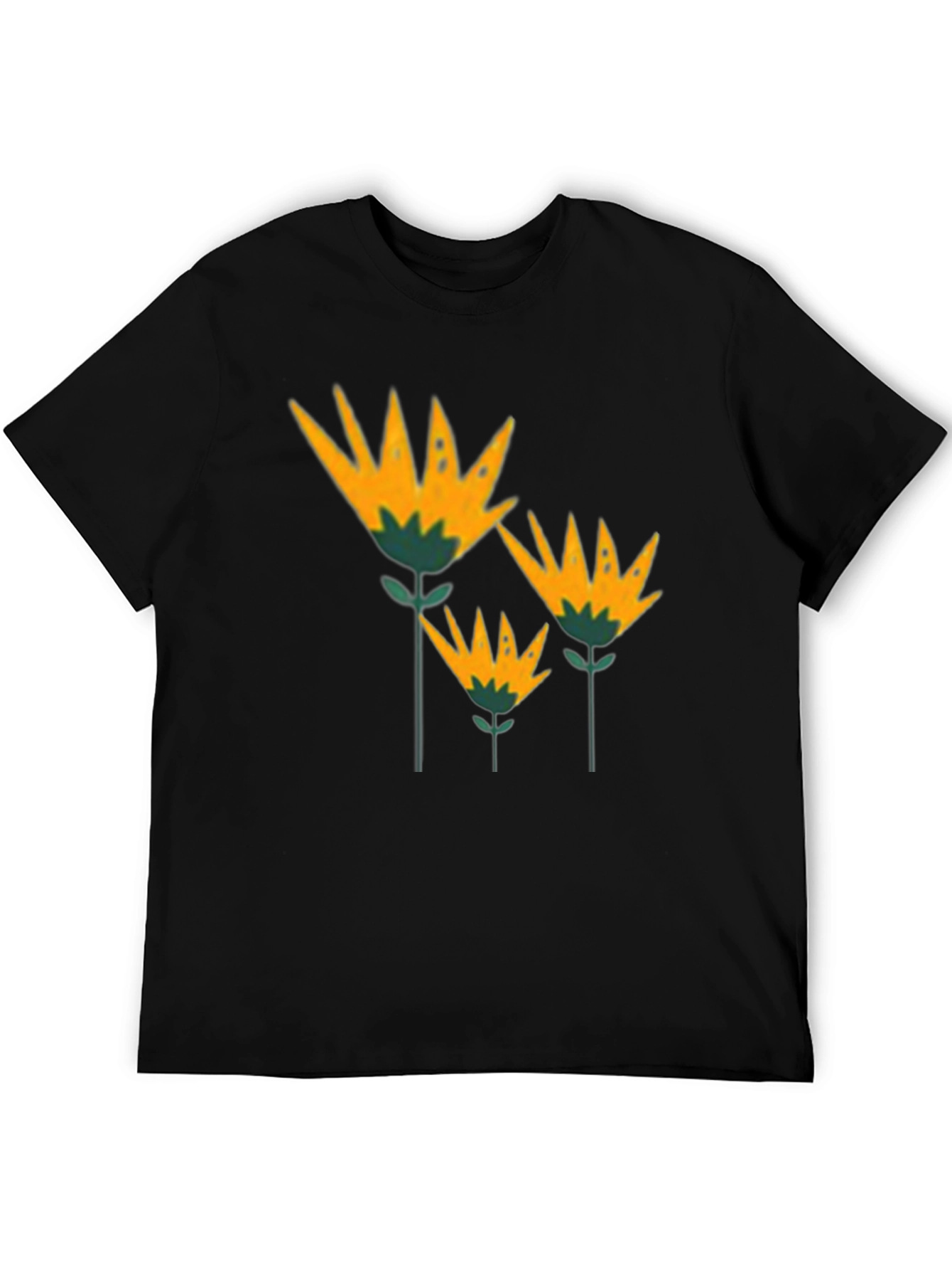Floral T-Shirt - Stylish Botanical Design