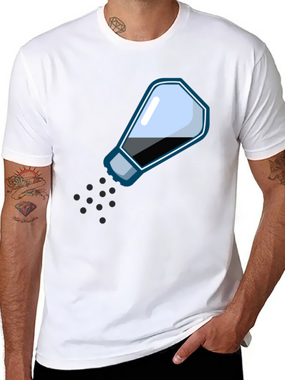 Salt Shaker Graphic Tee - Funny Casual T-Shirt
