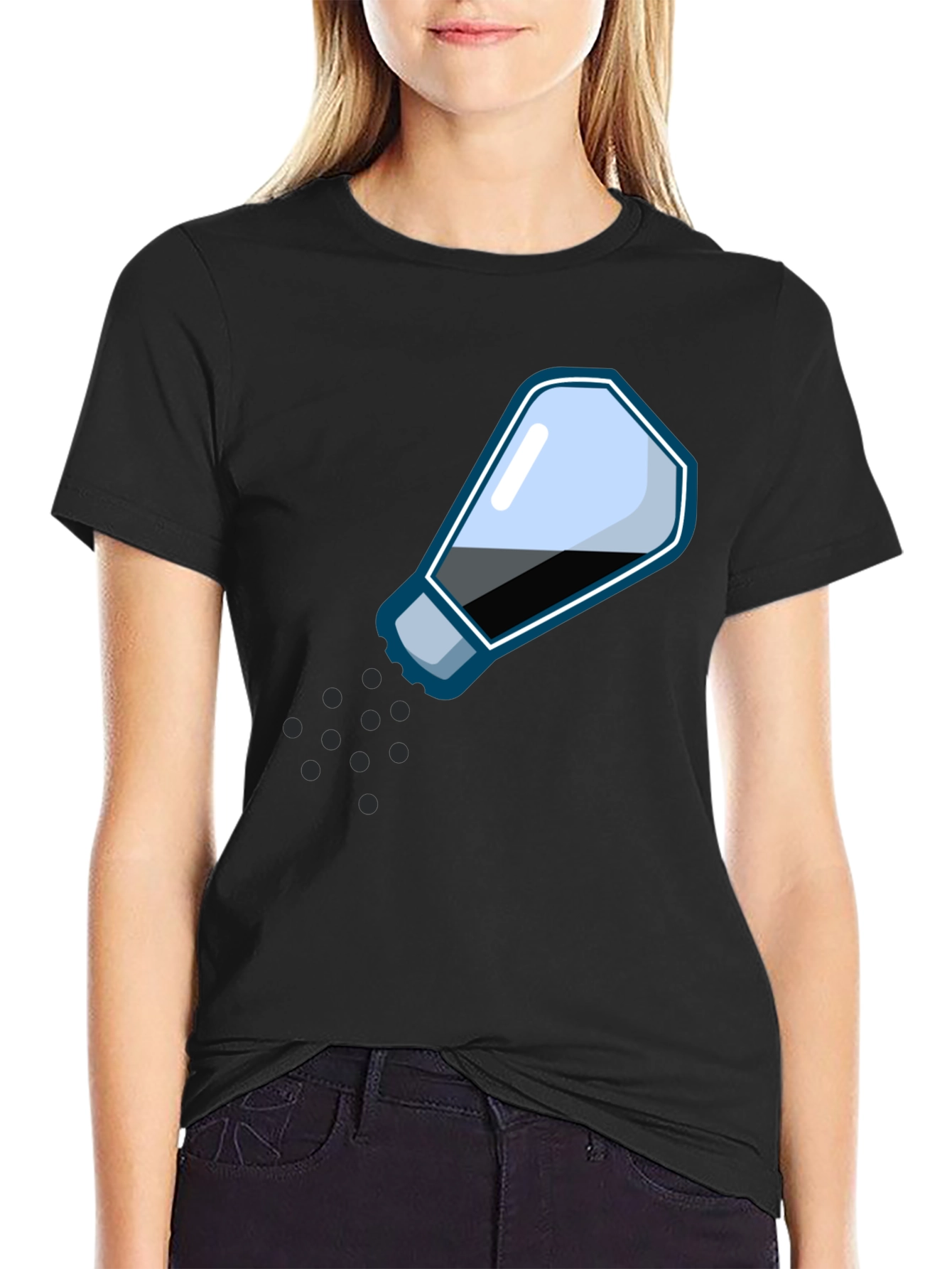 Salt Shaker Graphic Tee - Funny Casual T-Shirt