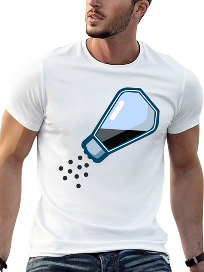 Salt Shaker Graphic Tee - Funny Casual T-Shirt