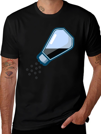 Salt Shaker Graphic Tee - Funny Casual T-Shirt