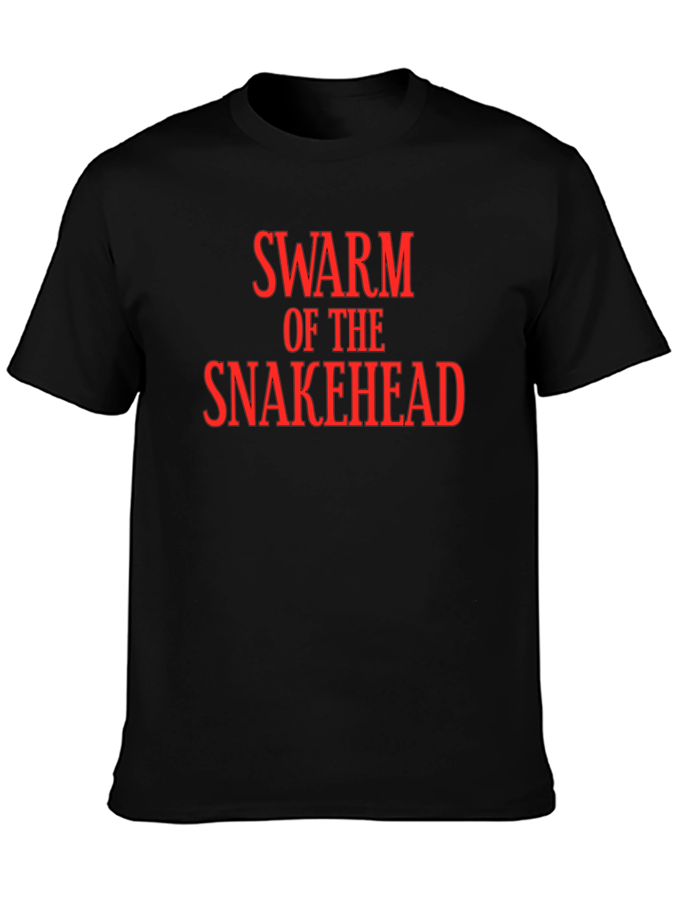 Swarm of the Snakehead Black T-Shirt